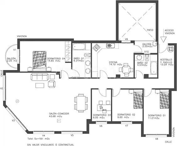 Flat for sale in Elche / Elx