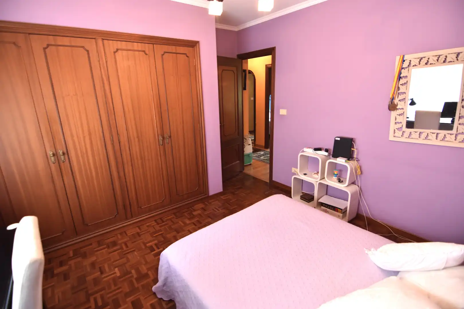 Habitación de Casa o chalet en venta en Oleiros con Calefacción, Jardín privado y Parquet