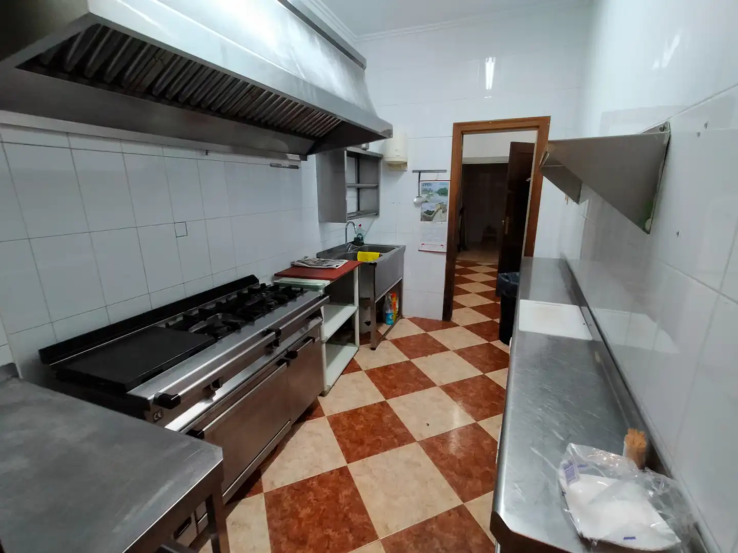 Cocina de Local de alquiler en Gandia con Aire acondicionado, Parquet y Amueblado