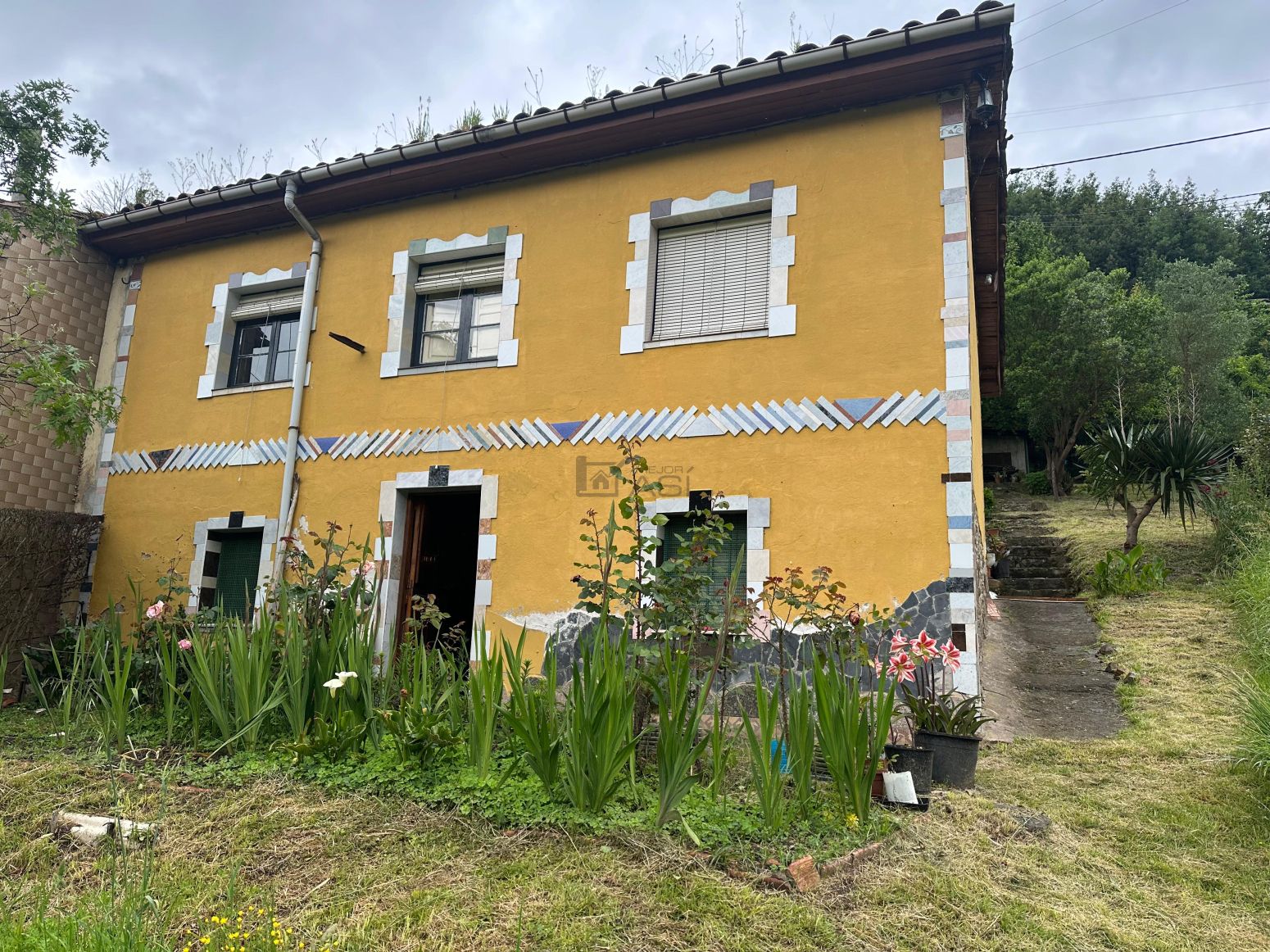 Exterior view of House or chalet for sale in Mieres (Asturias)  with Heating, Storage room and Furnished