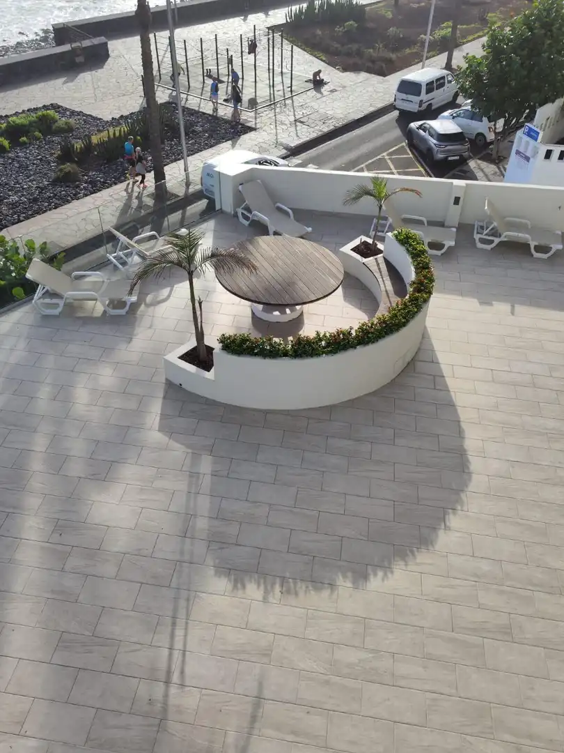 Terrassa de Apartament en venda en Puerto de la Cruz amb Moblat i Piscina comunitària