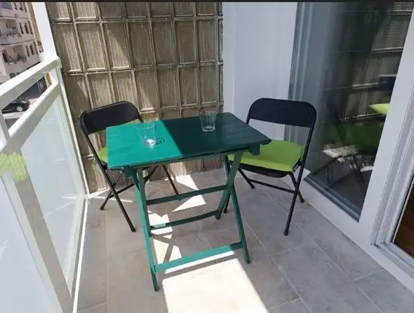 Terrace of Flat for rent in Getxo   with Heating, Terrace and Furnished