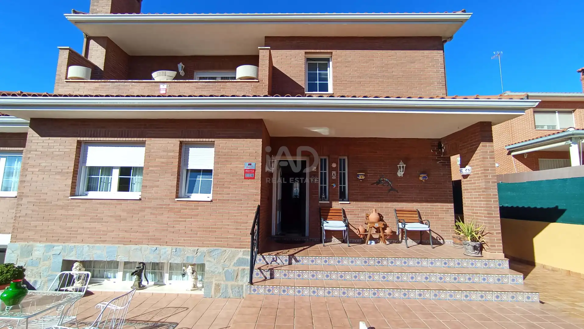 Exterior view of Houses for sale in Meco  with Heating, Terrace and Swimming Pool