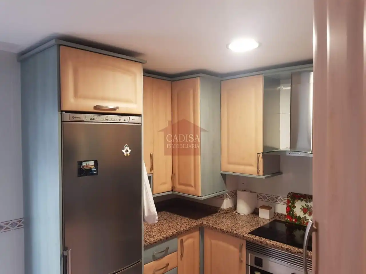 Kitchen of Flat for rent in Villamayor  with Heating, Swimming Pool and Furnished