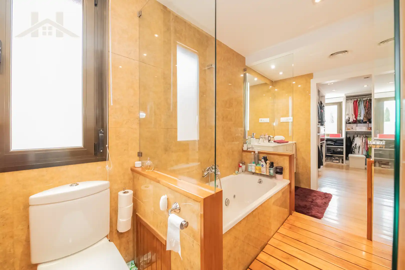 Baño de Casa o chalet en venta en Colmenar Viejo con Terraza, Trastero y Amueblado