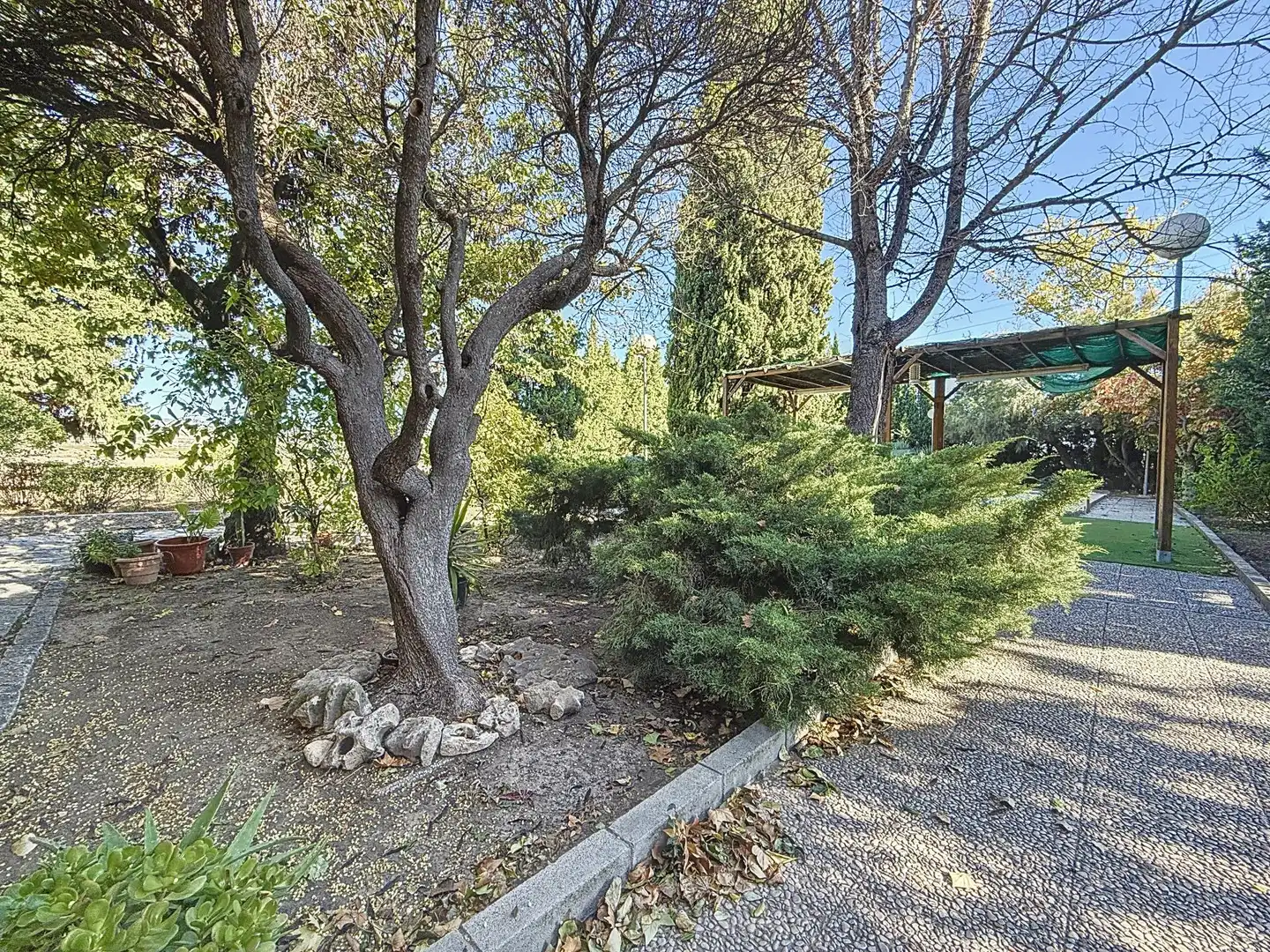 Jardín de Finca rústica en venta en Castalla con Jardín privado, Terraza y Piscina