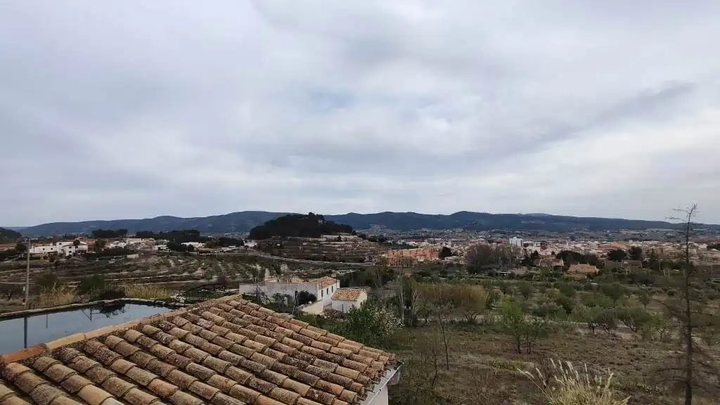 Vista exterior de Casa o chalet en venta en Ibi con Amueblado