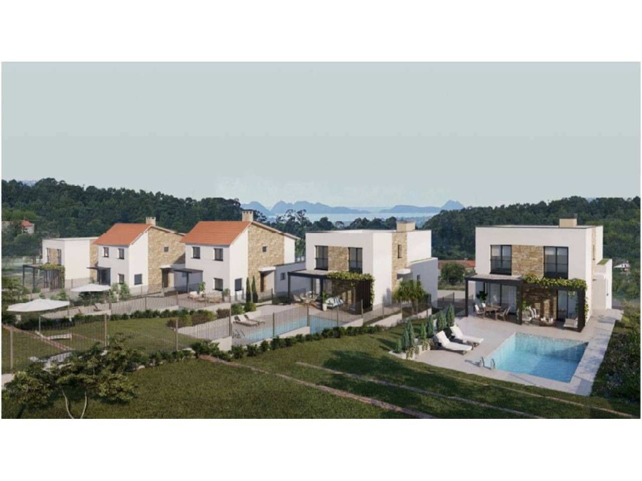 Vista exterior de Casa o xalet en venda en Gondomar amb Jardí privat i Terrassa