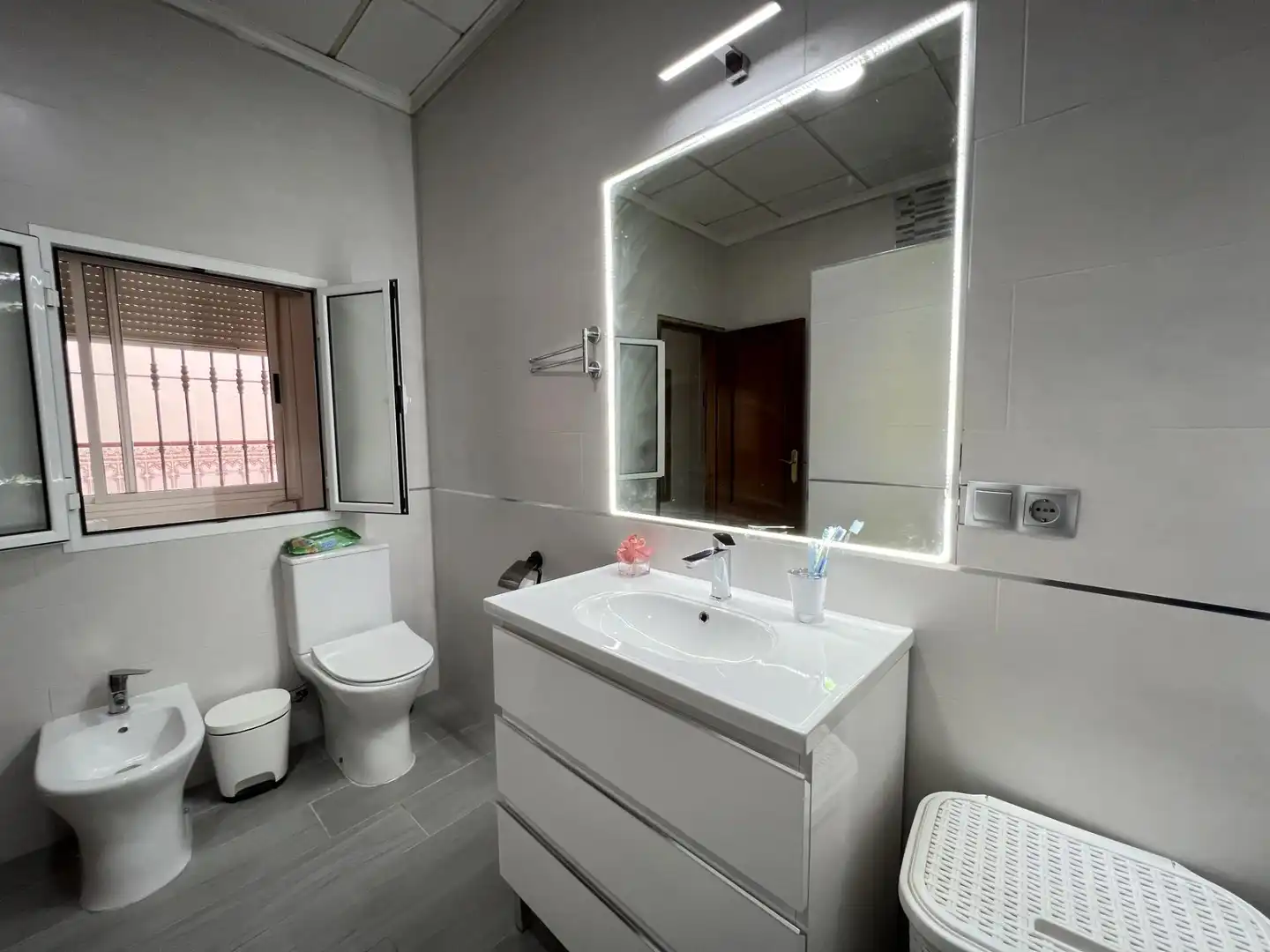 Baño de Casa o chalet en venta en Alameda con Aire acondicionado, Calefacción y Terraza