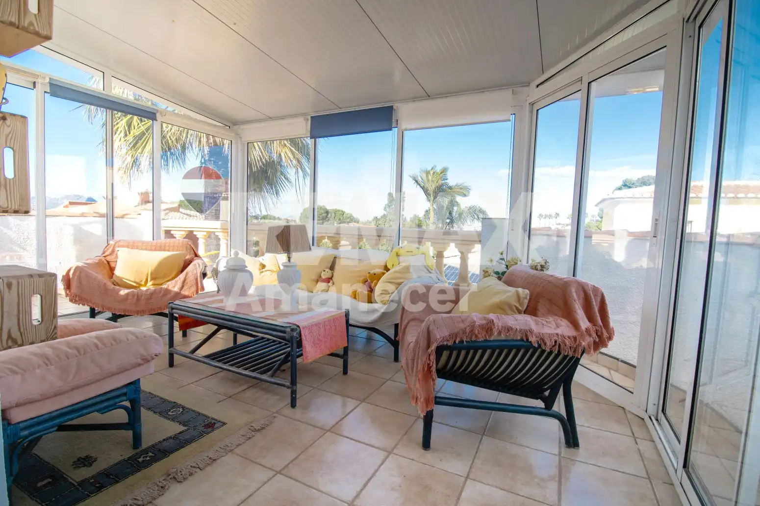 Terraza de Casa o chalet en venta en Dénia con Jardín privado, Terraza y Piscina