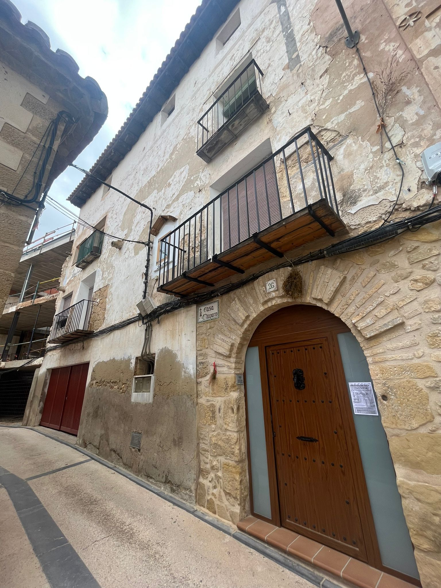 Exterior view of House or chalet for sale in Valdealgorfa  with Private garden, Terrace and Furnished