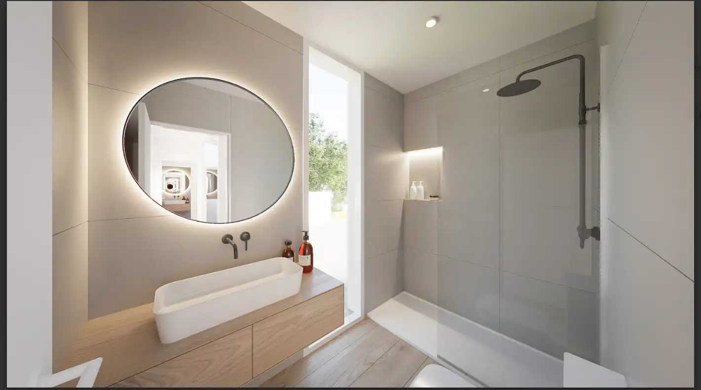 Baño de Casa adosada en venta en Cubas de la Sagra con Calefacción, Jardín privado y Terraza