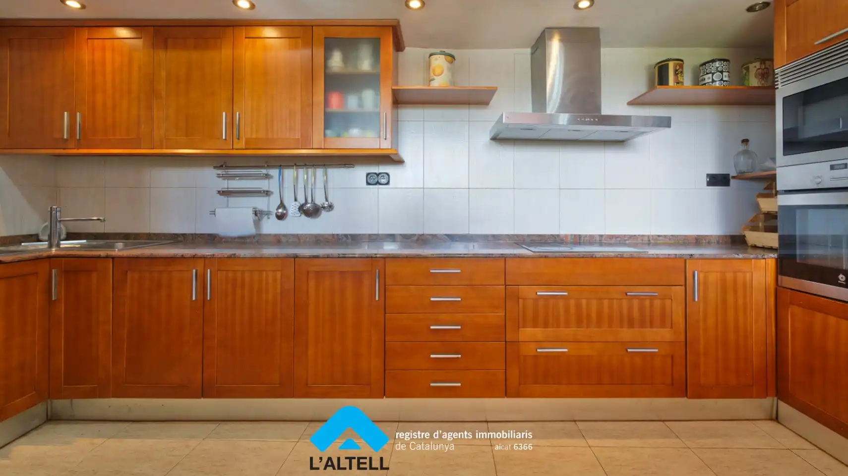 Cocina de Casa o chalet en venta en L'Ametlla del Vallès con Calefacción, Jardín privado y Terraza