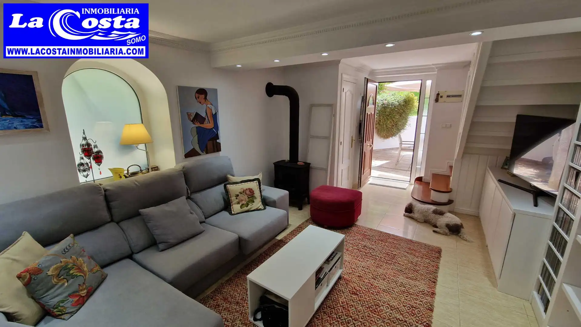 Living room of Detached homes for sale in Marina de Cudeyo  with Private garden, Terrace and Oven