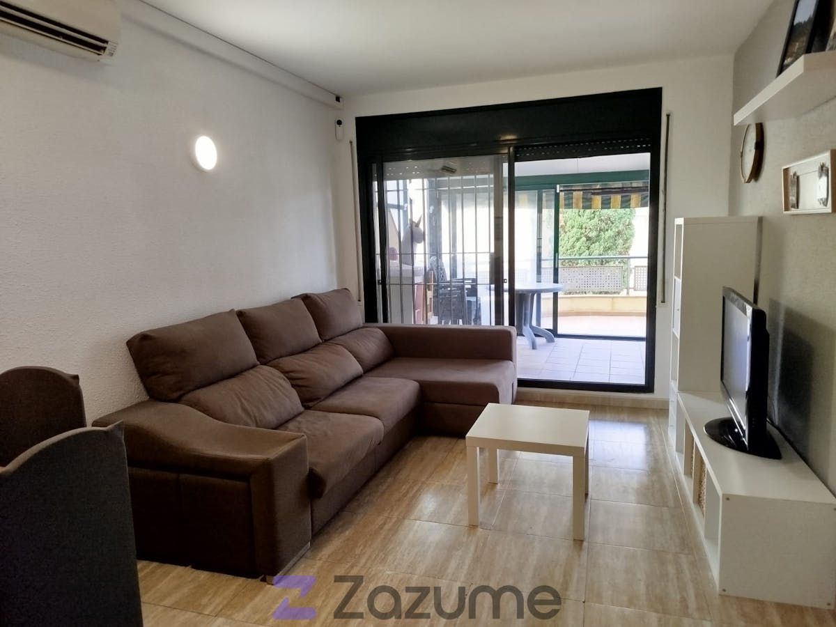 Wohnzimmer von Wohnungen miete in Lloret de Mar mit Klimaanlage, Terrasse und Schwimmbad