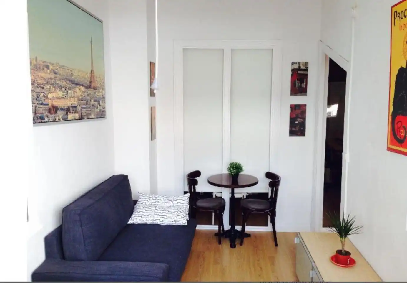 Sala de estar de Piso de alquiler en Valencia con Aire acondicionado y Terraza