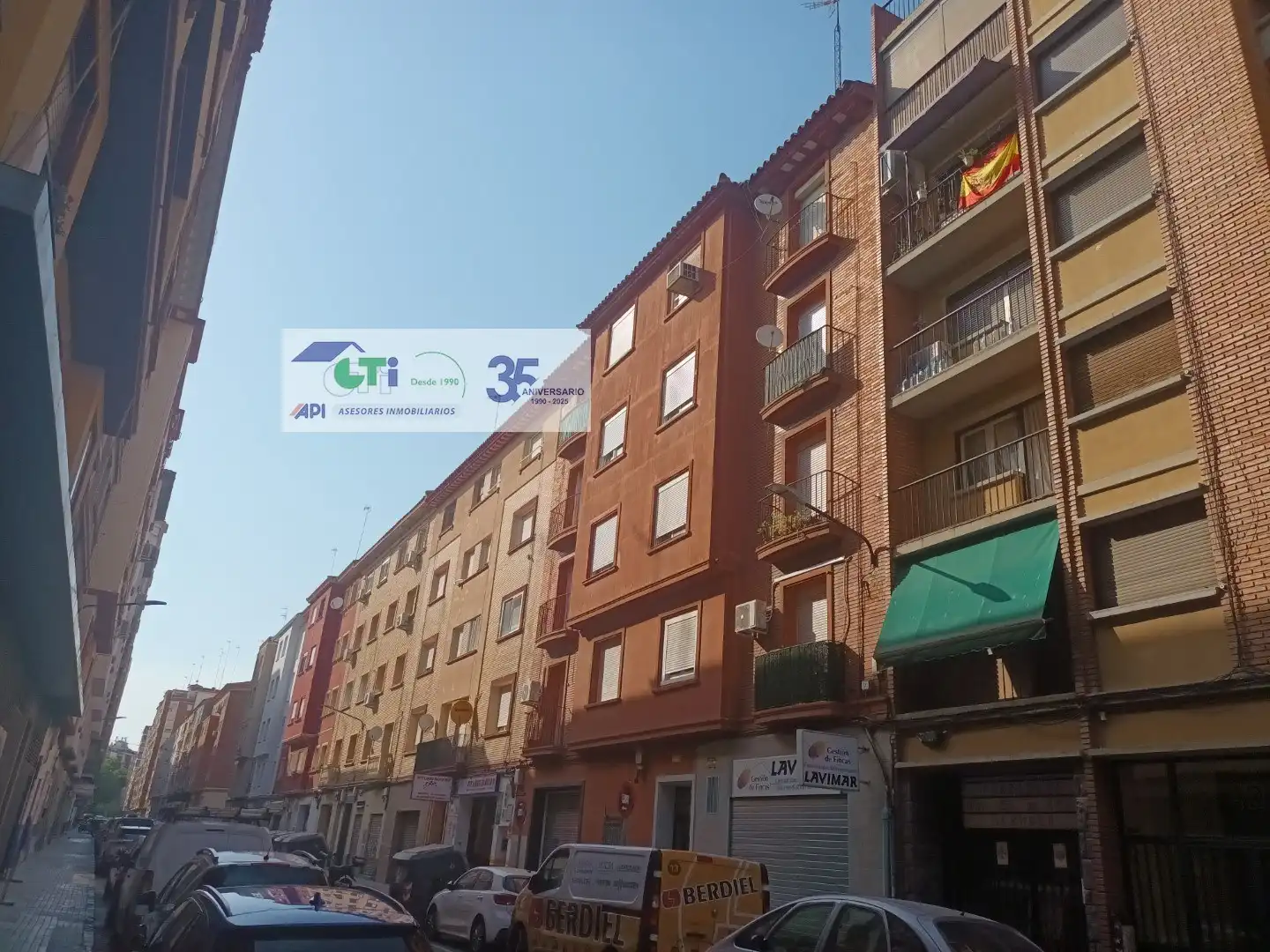 Vista exterior de Piso en venta en Zaragoza