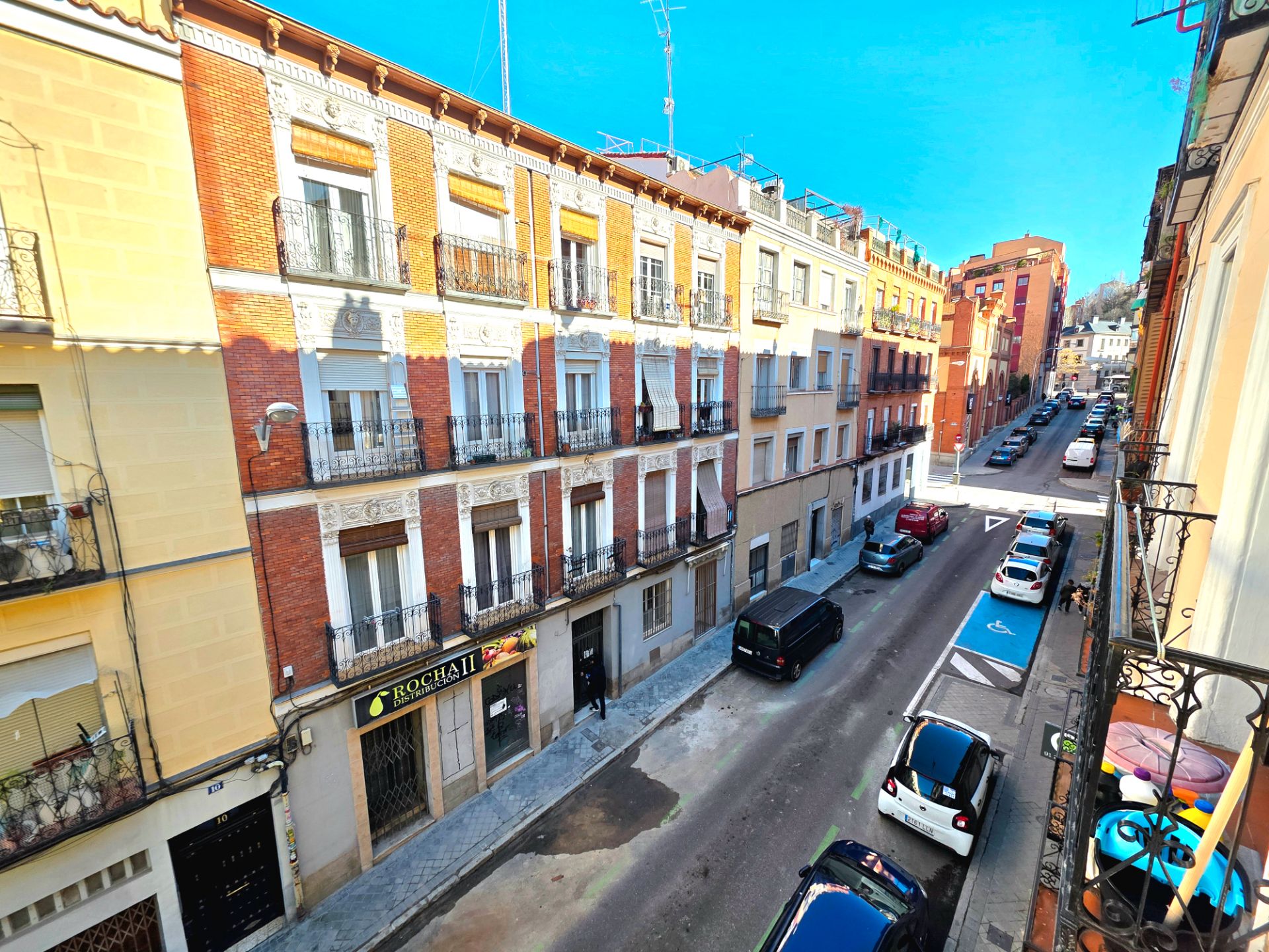 Exterior view of Flat for sale in  Madrid Capital  with Air Conditioner, Heating and Balcony