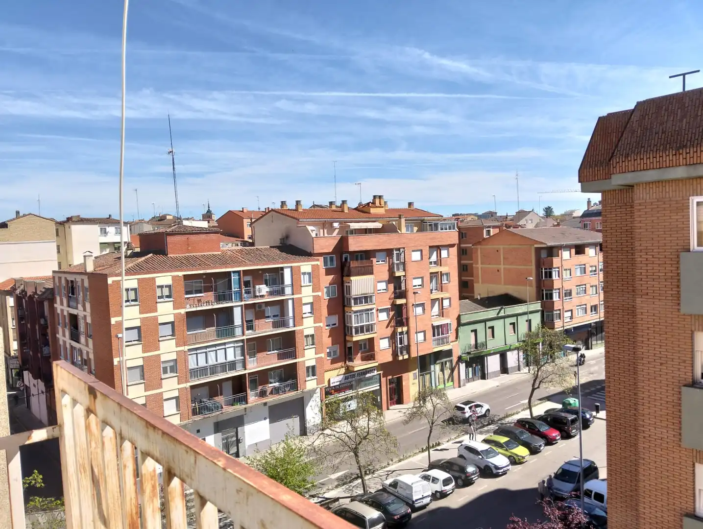Vista exterior de Piso en venta en Zamora Capital  con Calefacción y Amueblado