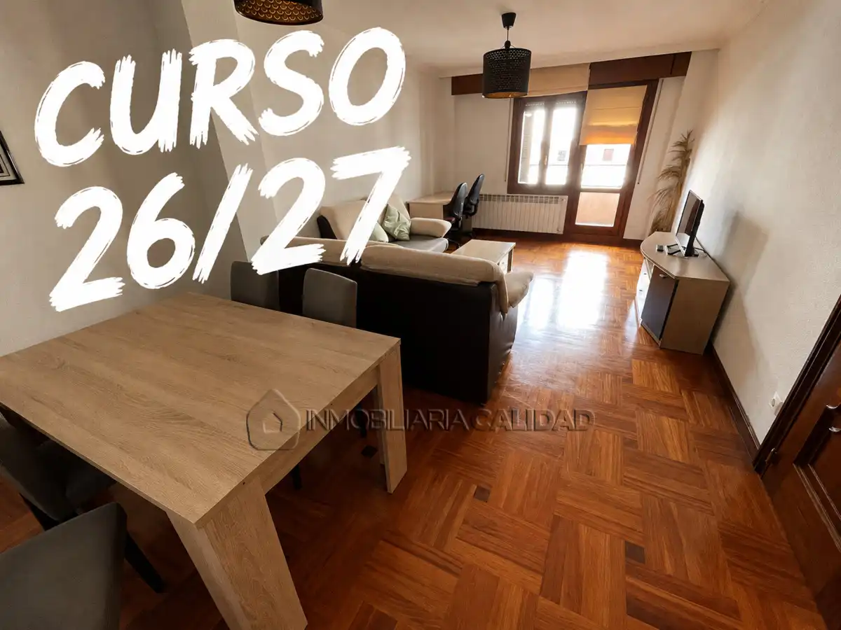 Living room of Flat for rent in Burgos  with Heating, Terrace and Storage room