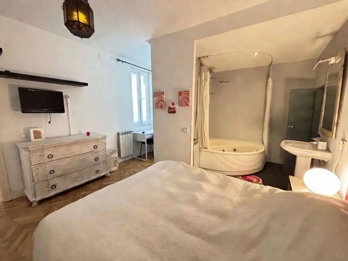 Habitación de Piso de alquiler en Madrid con Aire acondicionado, Terraza y Amueblado