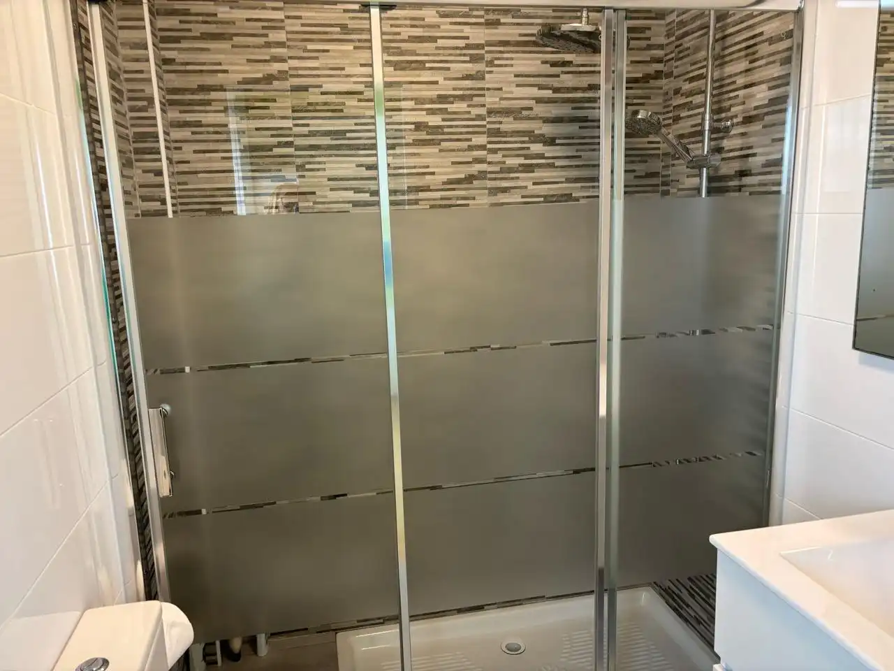 Baño de Casa o chalet en venta en La Manga del Mar Menor con Aire acondicionado, Calefacción y Jardín privado