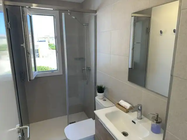 Baño de Casa o chalet en venta en Campos con Aire acondicionado, Calefacción y Jardín privado