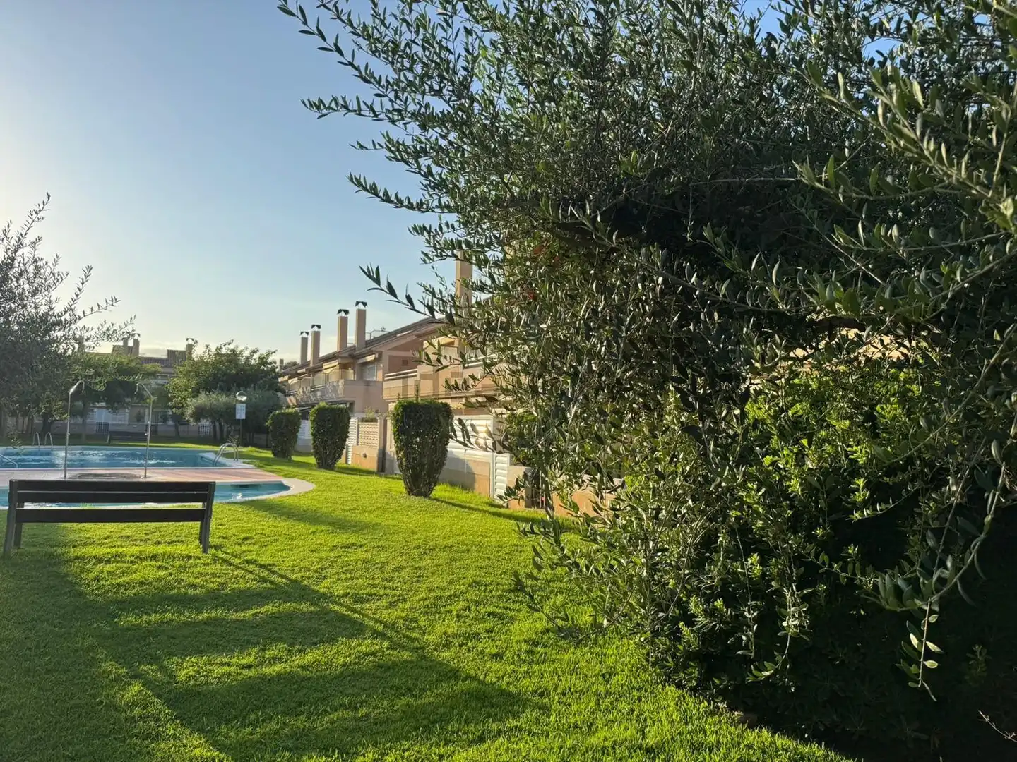 Garden of Detached homes for rent in Torredembarra  with Air Conditioner, Heating and Furnished