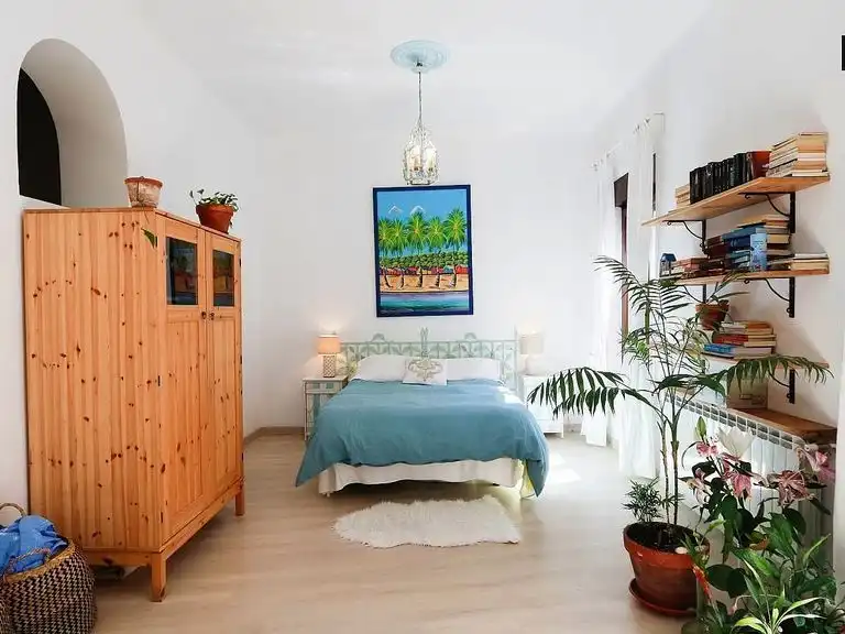 Habitación de Apartamento de alquiler en Lloret de Mar con Aire acondicionado, Parquet y Trastero