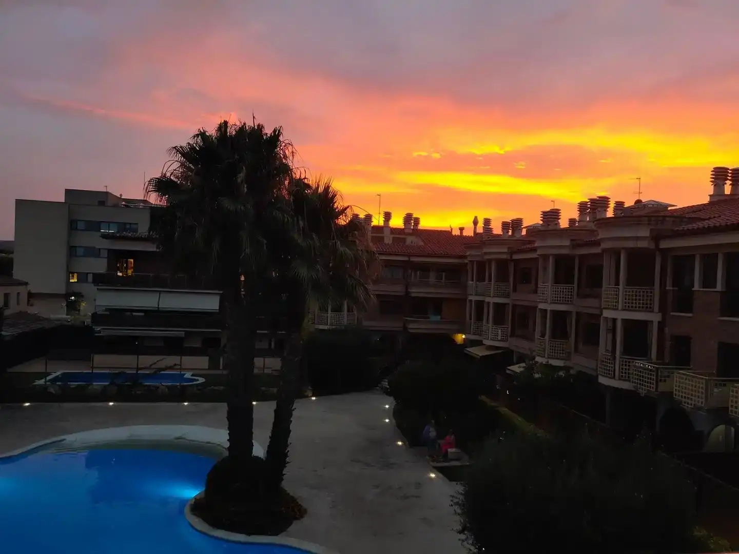 Außenansicht von Wohnung zur Miete in Palamós mit Klimaanlage, Parkett und Möbliert