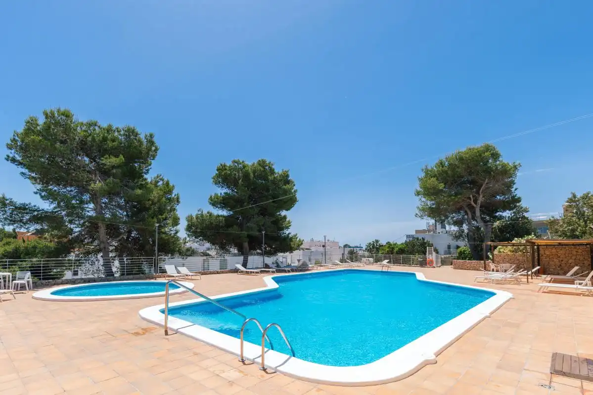 Piscina de Pis de lloguer en Eivissa amb Aire condicionat i Calefacció