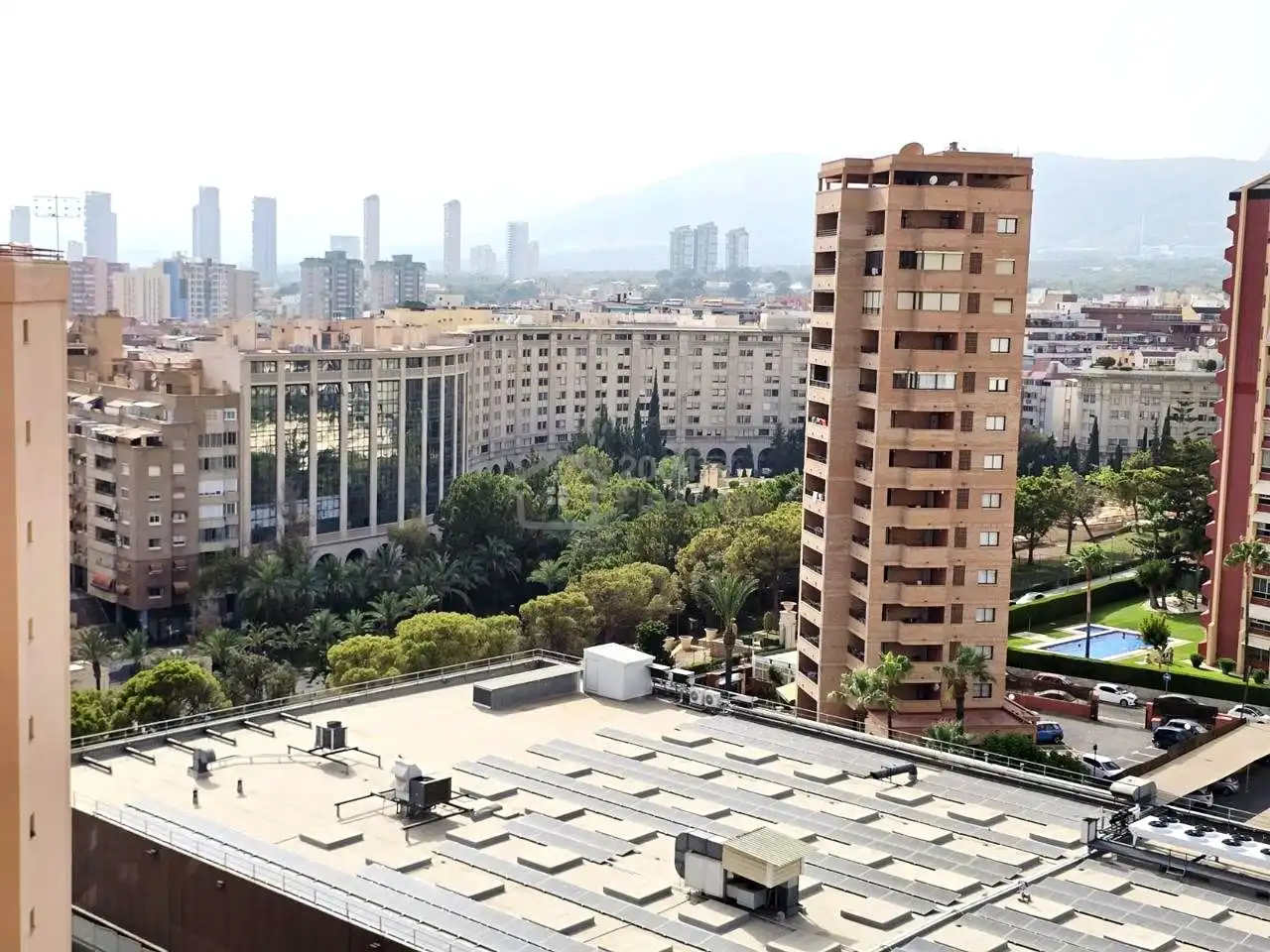 Vista exterior de Apartamento en venta en Benidorm con Terraza, Amueblado y Piscina comunitaria