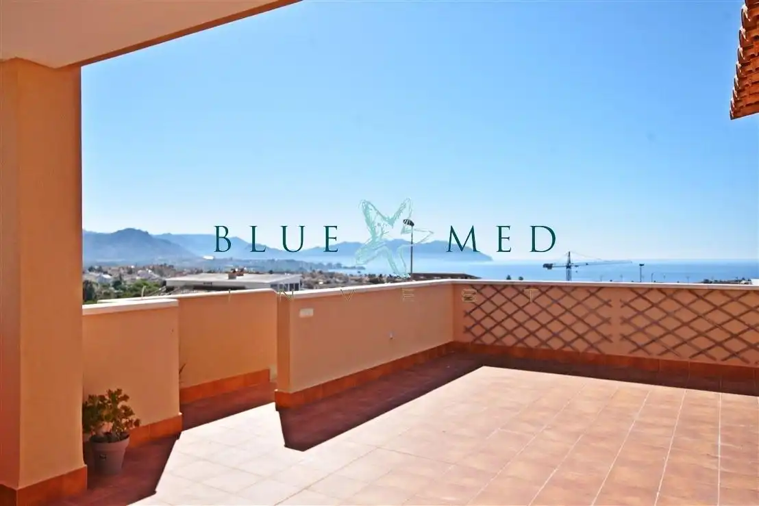 Vista exterior de Ático en venta en Mazarrón con Aire acondicionado, Calefacción y Terraza