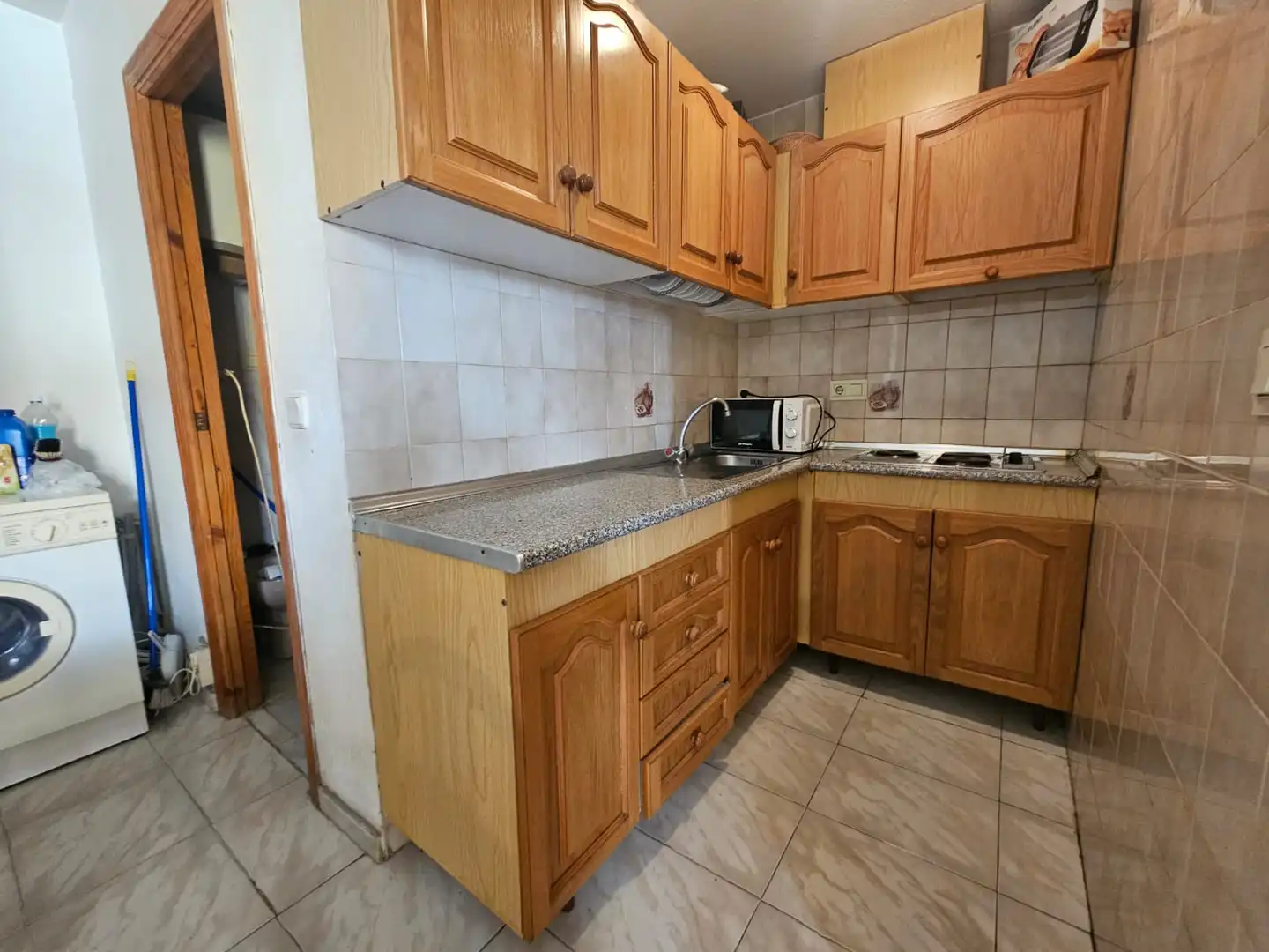 Cuina de Pis en venda en Torrevieja amb Aire condicionat, Terrassa i Moblat