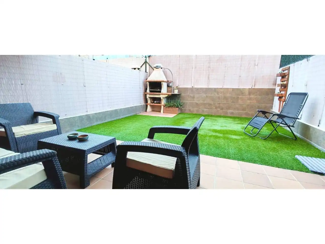 Terraza de Casa o chalet en venta en Sarrià de Ter con Aire acondicionado, Calefacción y Jardín privado