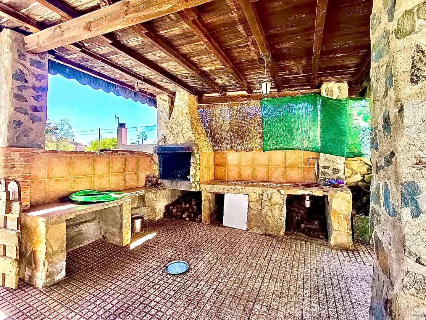 Terraza de Casa adosada en venta en Valls con Aire acondicionado, Calefacción y Jardín privado