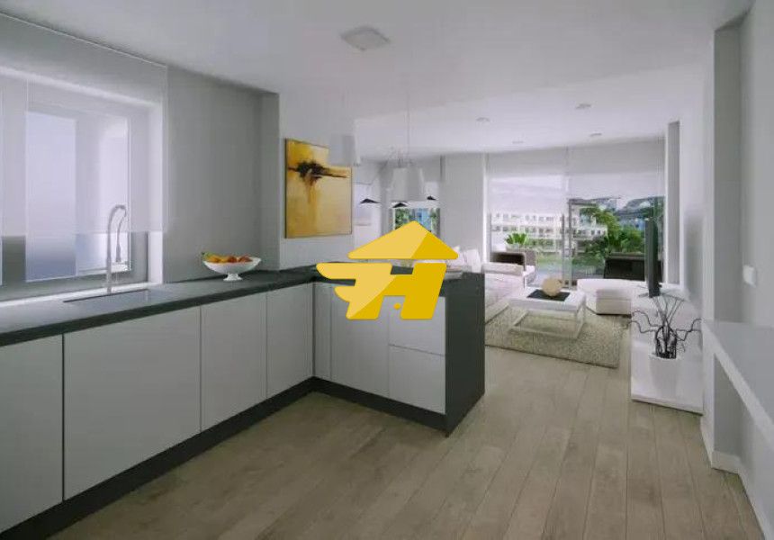 Kitchen of Flat to rent in Fuengirola  with Air Conditioner, Private garden and Swimming Pool