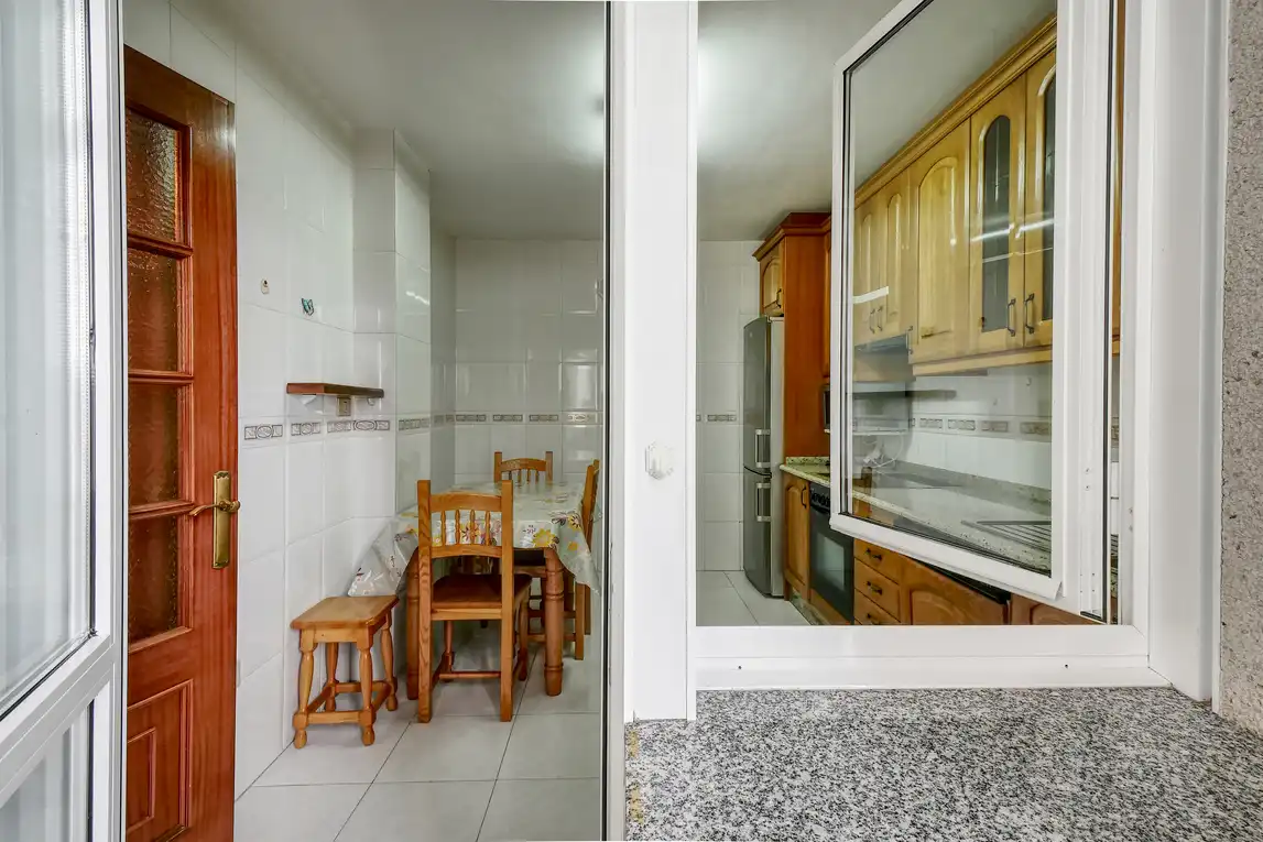 Kitchen of Flat for sale in Ribadeo  with Heating, Terrace and Storage room