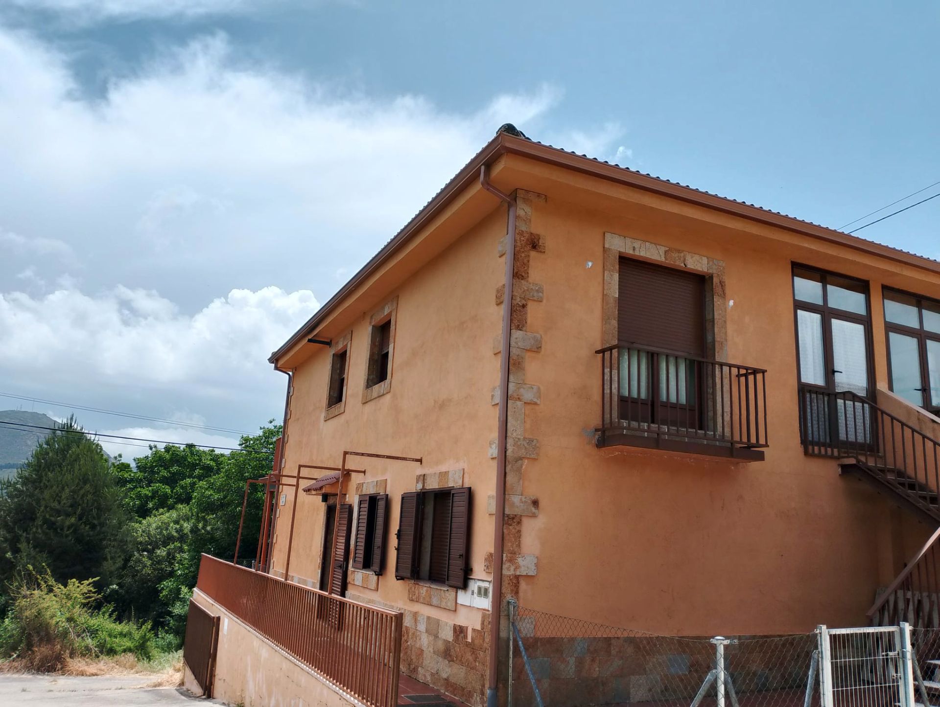 Exterior view of Apartment for sale in San Juan de Gredos  with Heating, Private garden and Terrace