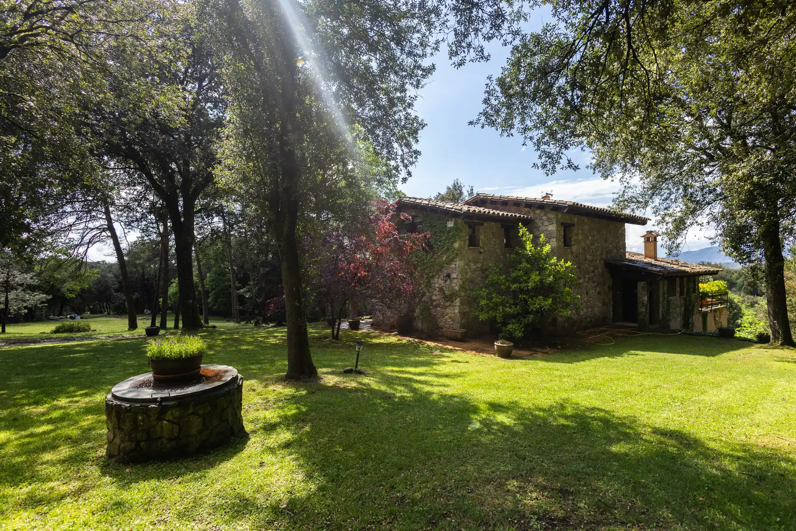 Garten von Country house zum Verkauf in L'Esquirol mit Heizung, Privatgarten und Terrasse