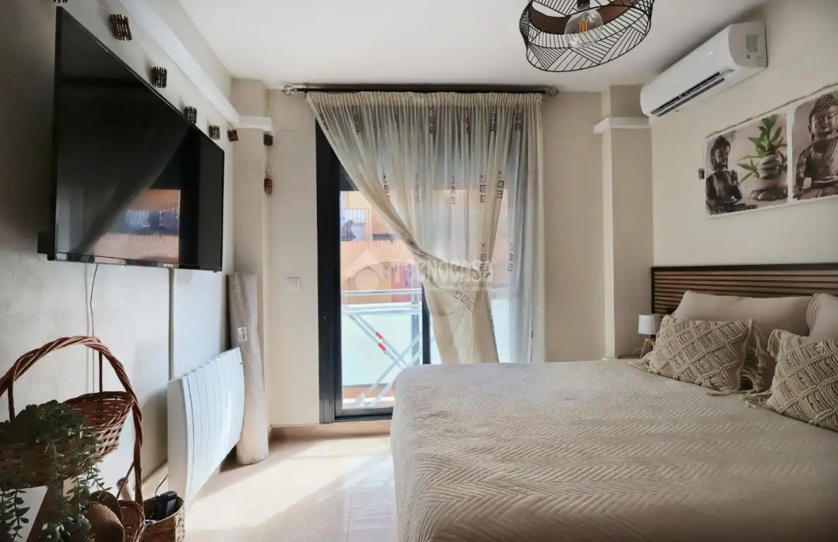 Schlafzimmer von Wohnung zum Verkauf in Sagunto / Sagunt mit Klimaanlage, Heizung und Balkon