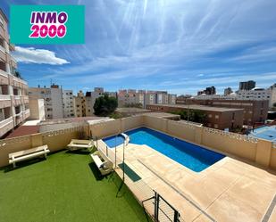 Swimming pool of Apartment for sale in El Campello  with Air Conditioner, Terrace and Furnished