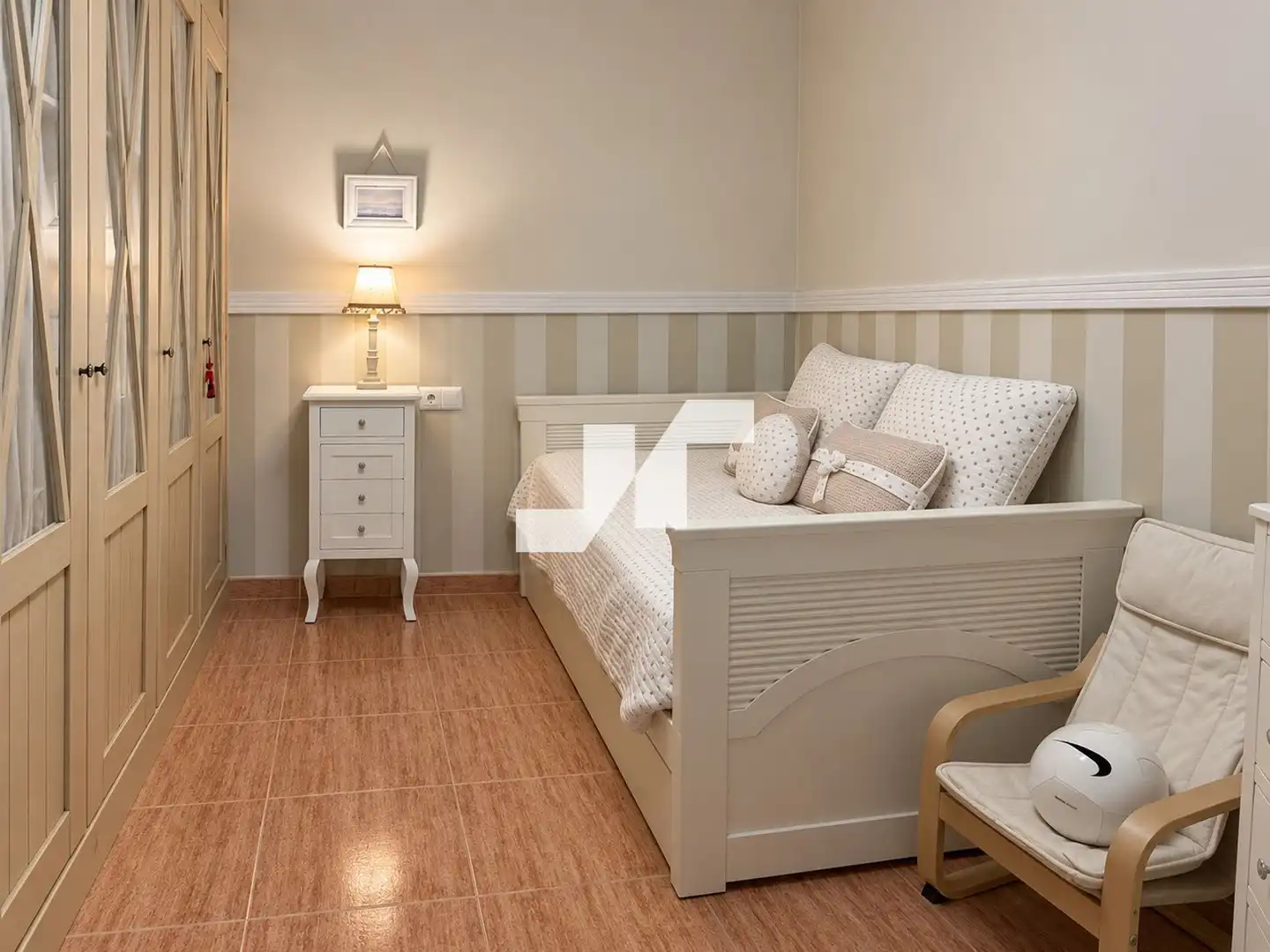 Bedroom of Apartments for rent in Moncofa  with Air Conditioner, Terrace and Swimming Pool