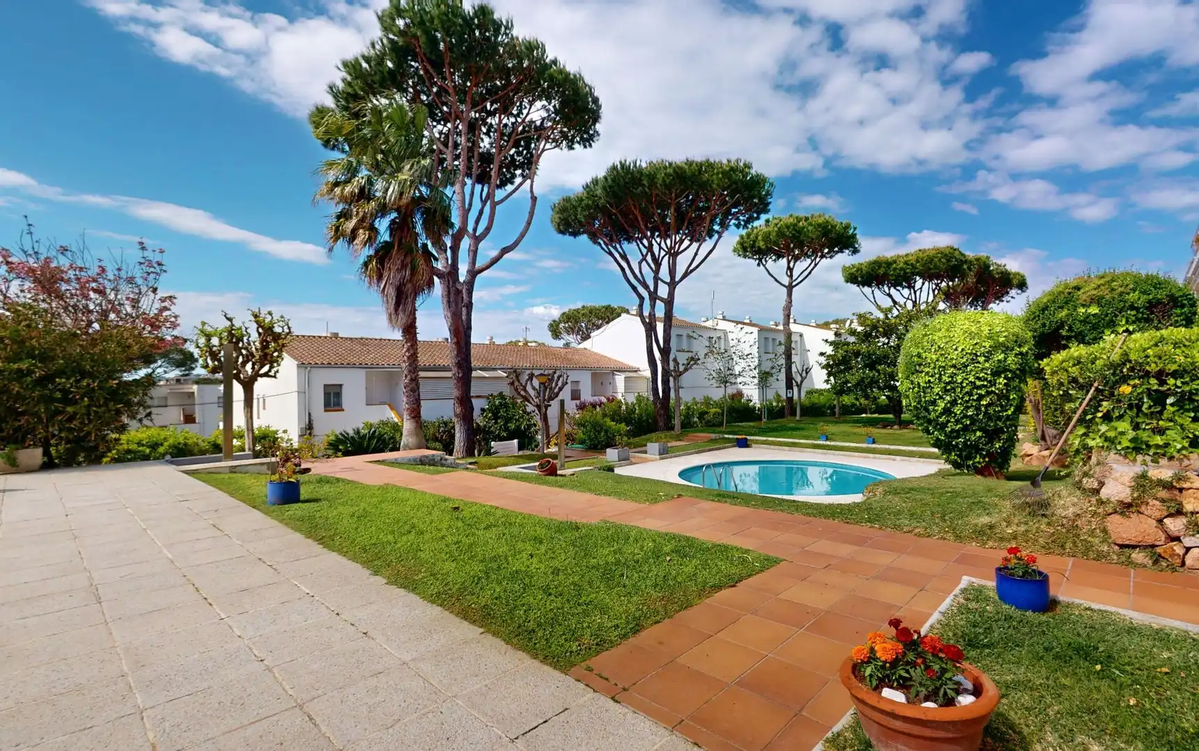 Jardín de Casa adosada en venta en Castell d'Aro, Platja d'Aro i s'Agaró con Aire acondicionado, Calefacción y Jardín privado
