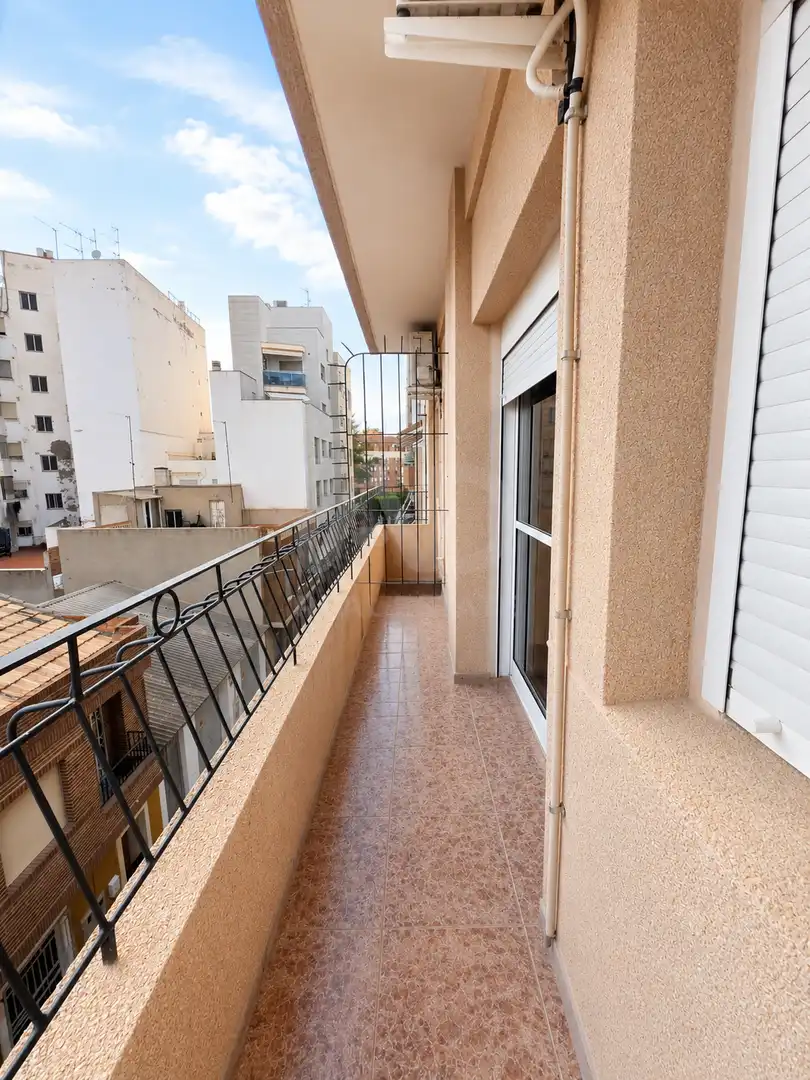 Balcony of Flat for rent in Alcantarilla