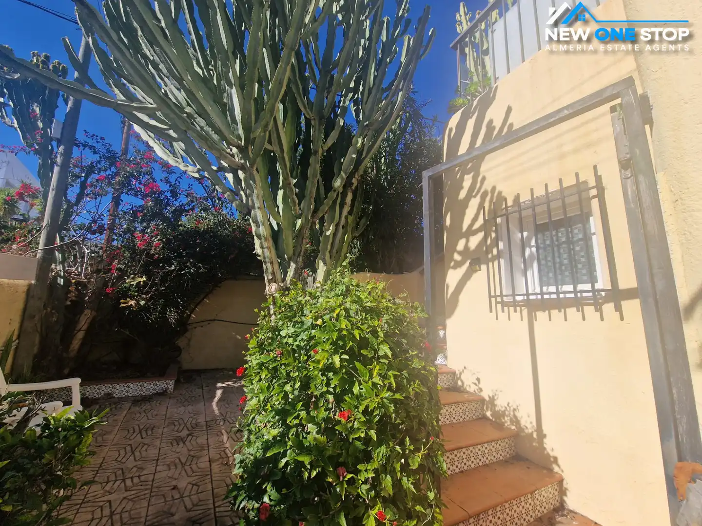 Garden of Houses for sale in Mojácar  with Air Conditioner, Heating and Private garden