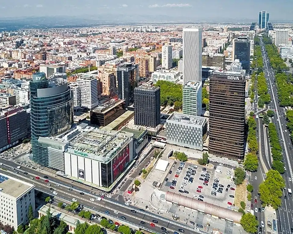 Vista exterior de Pis de lloguer en Madrid amb Aire condicionat, Calefacció i Parquet