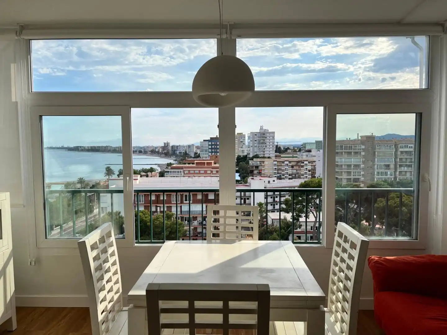 Balcony of Flat for rent in Benicasim / Benicàssim  with Air Conditioner, Heating and Furnished
