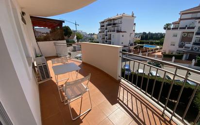 Balcony of Apartment for sale in Mijas  with Air Conditioner, Terrace and Storage room