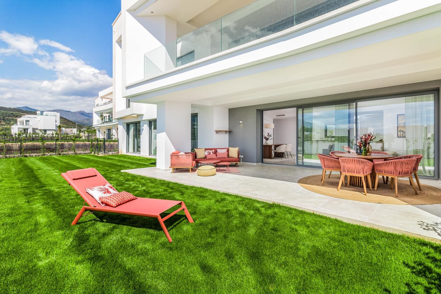 Terrassa de Apartament en venda en Marbella amb Aire condicionat, Calefacció i Jardí privat